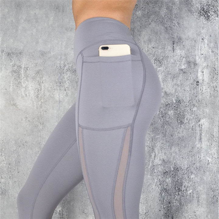 Legging Fitness Cintura Alta com Bolso