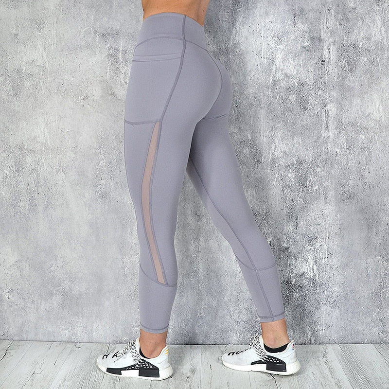 Legging Fitness Cintura Alta com Bolso